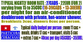 TYPICAL BUDGET PER PERSON 