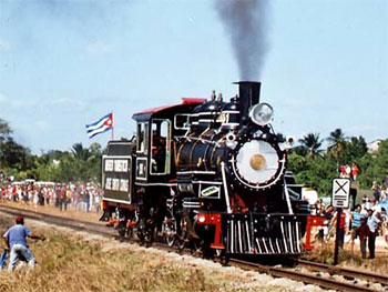 Festival ferroviaire au Museo UEB Turismo Azucarero