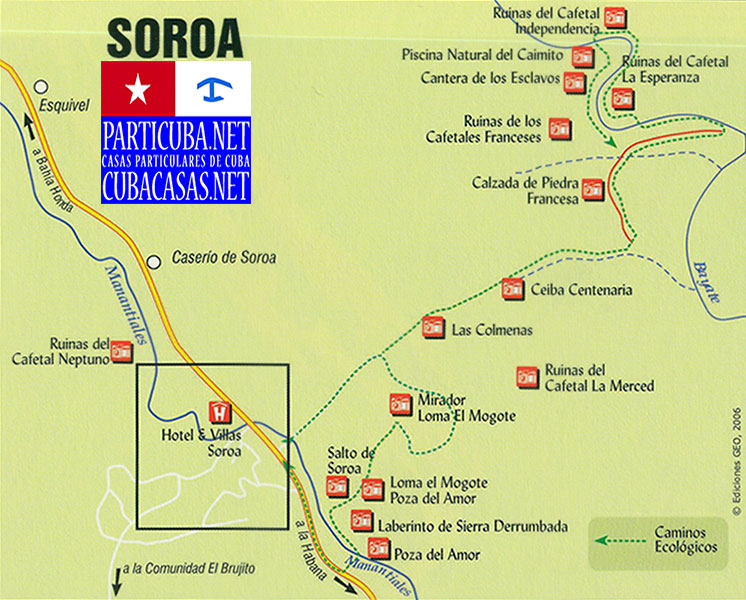 Soroa • Senderos / Sentiers / Hiking Trails ::: particuba.net ::: cubacasas.net